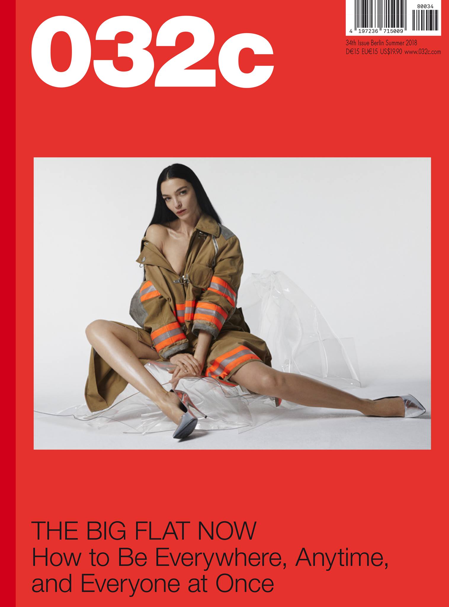 Cover of 032c - № 34 - Summer 2018