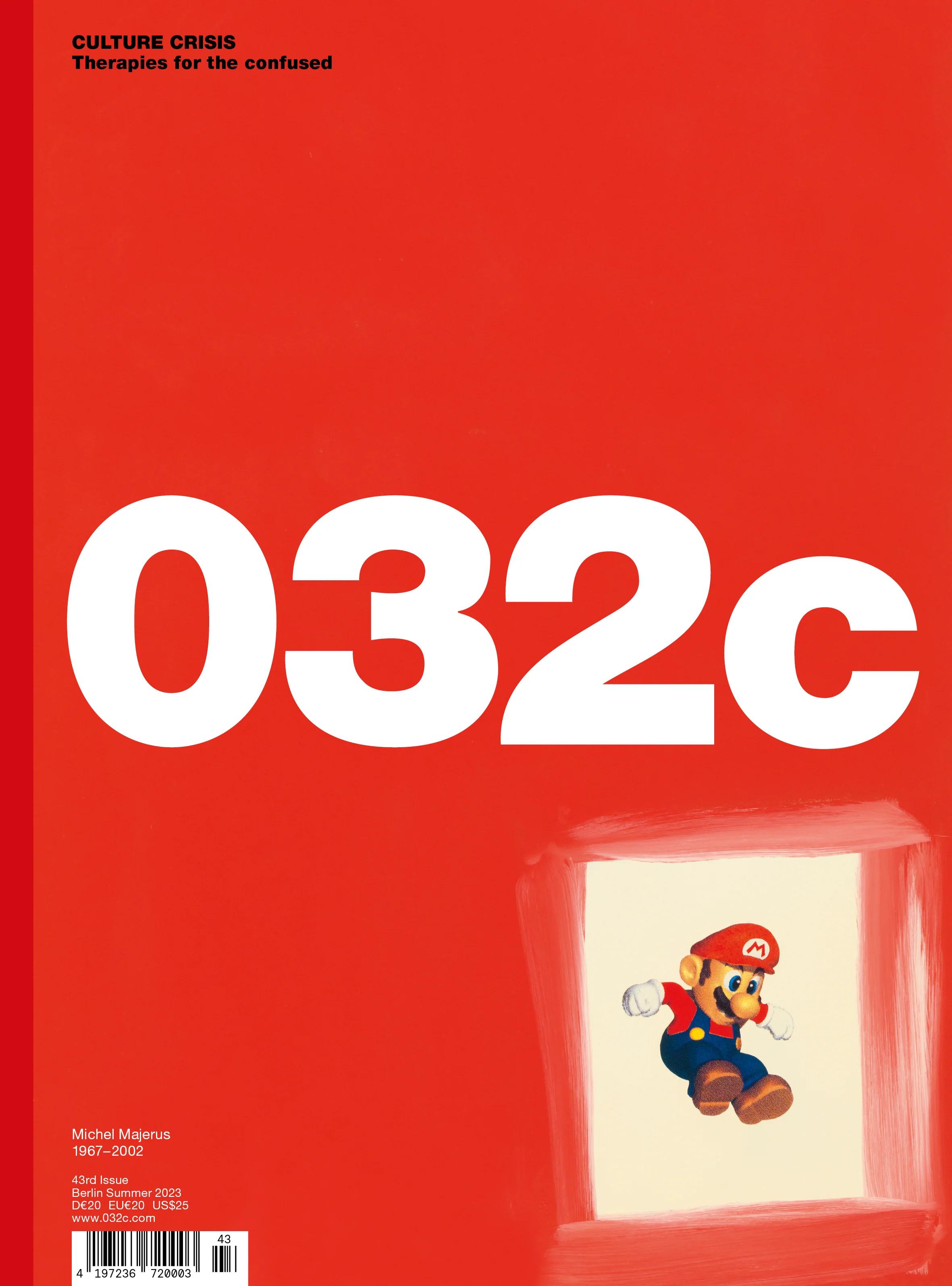 Cover of 032c - № 43 - Summer 2023