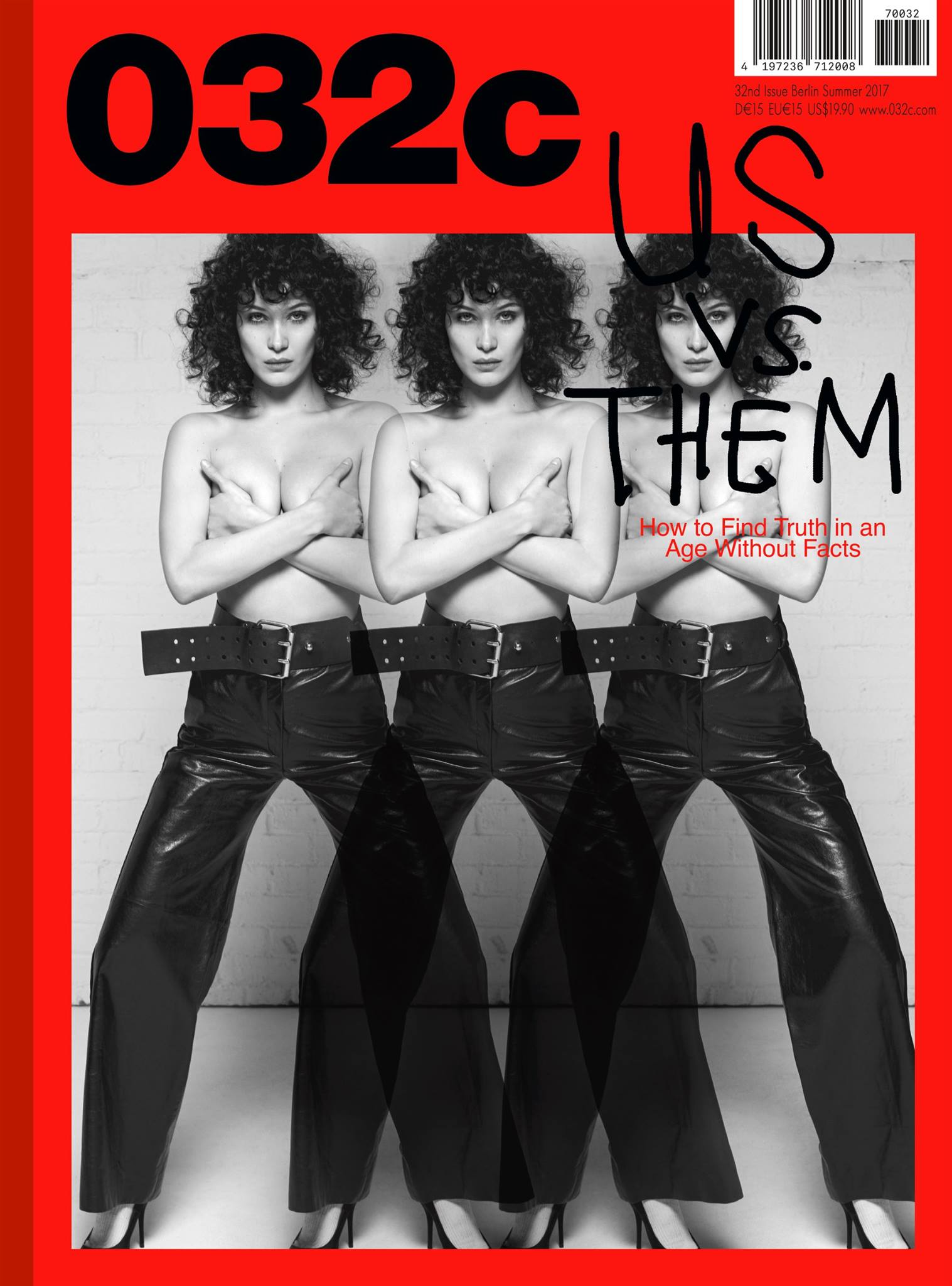 Cover of 032c - № 32 - Summer 2017 (Alternate 2)