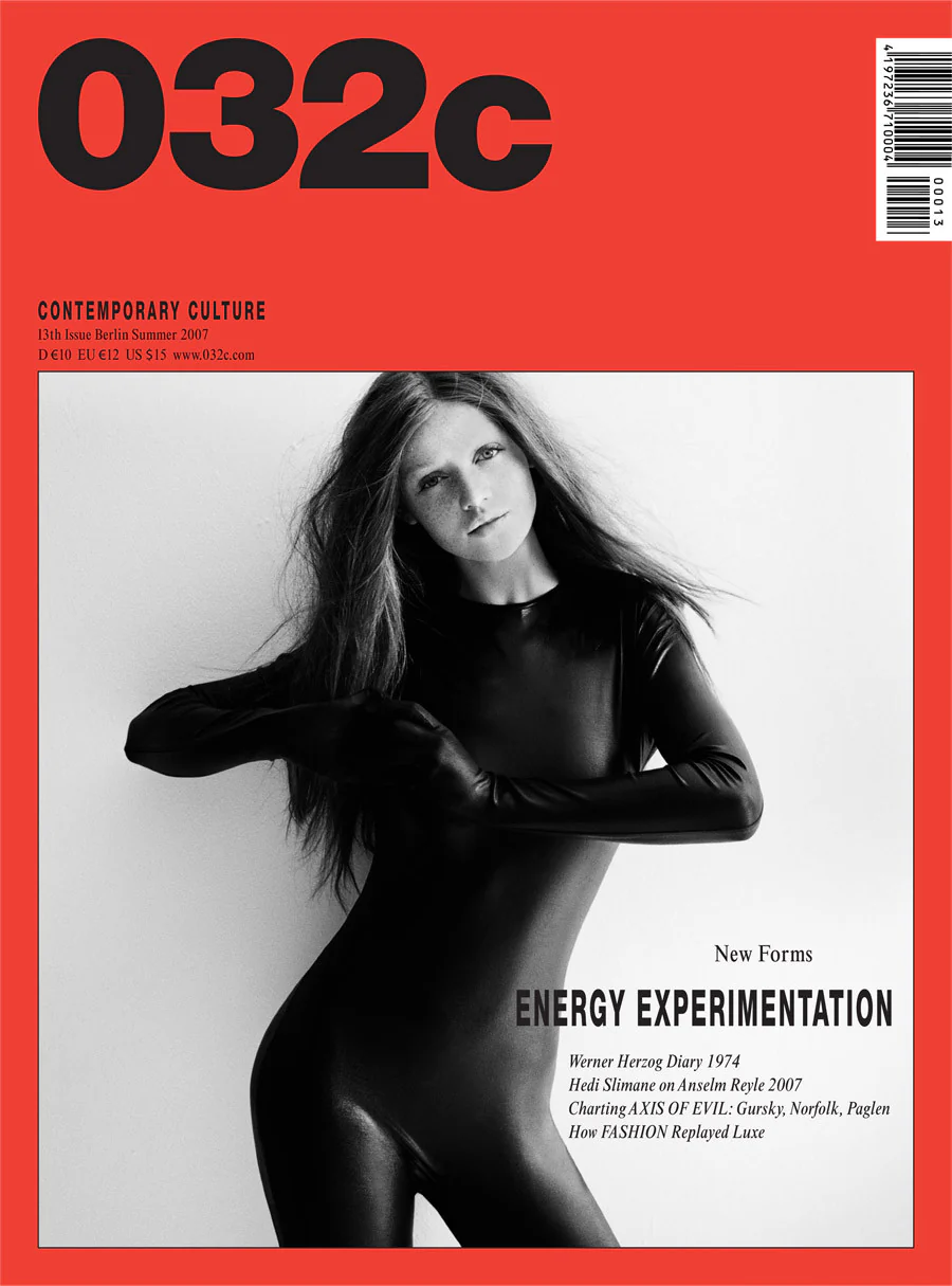 Cover of 032c - № 13 - Summer 2007