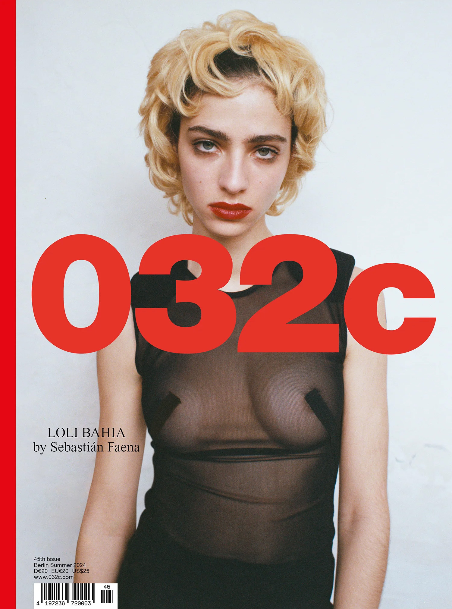 Cover of 032c - № 45 - Summer 2024 (Alternate 1)