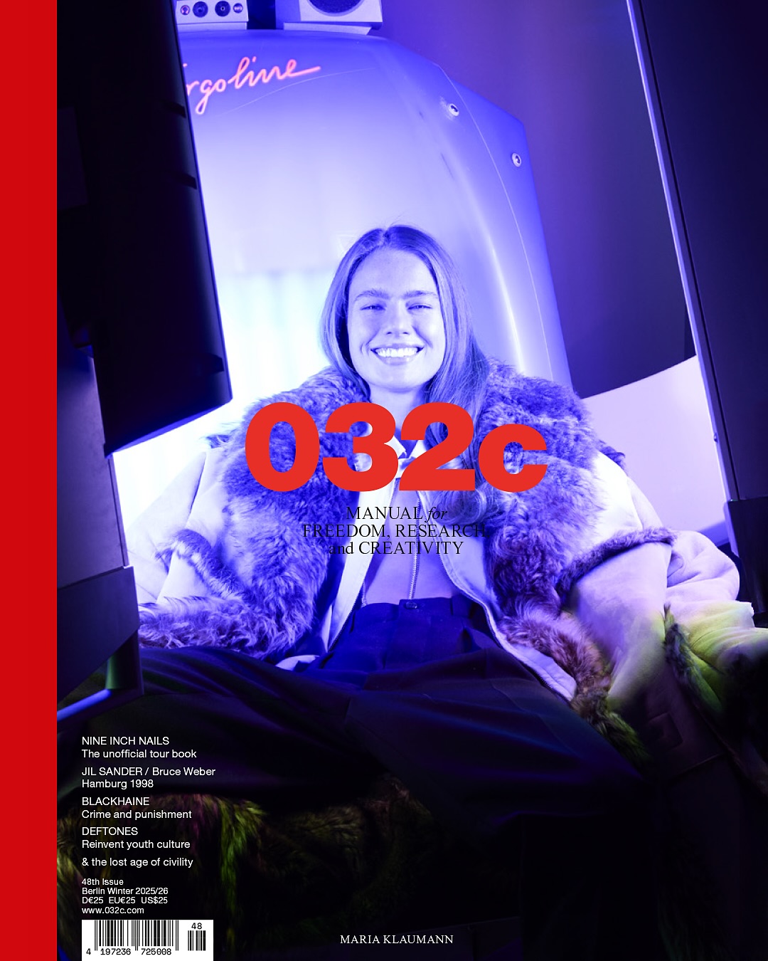 Cover of 032c - № 48 - Winter 2025-2026 (Alternate 2)