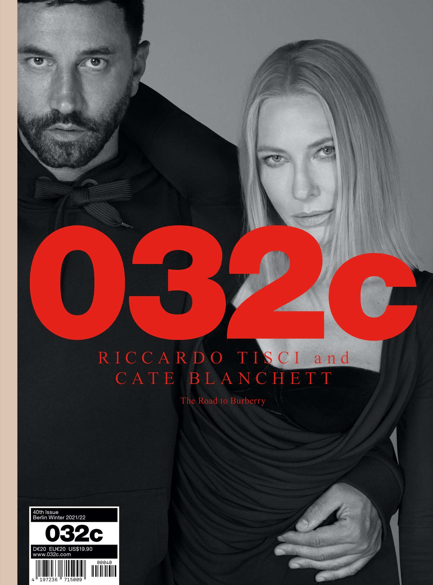 Cover of 032c - № 40 - Winter 2021-2022