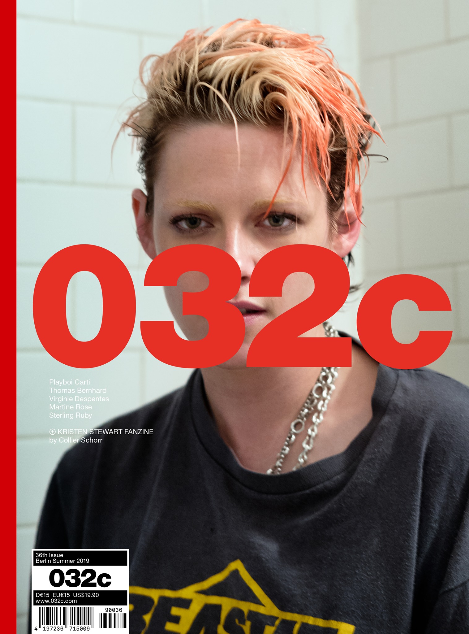 Cover of 032c - № 36 - Summer 2019 (Alternate 3)