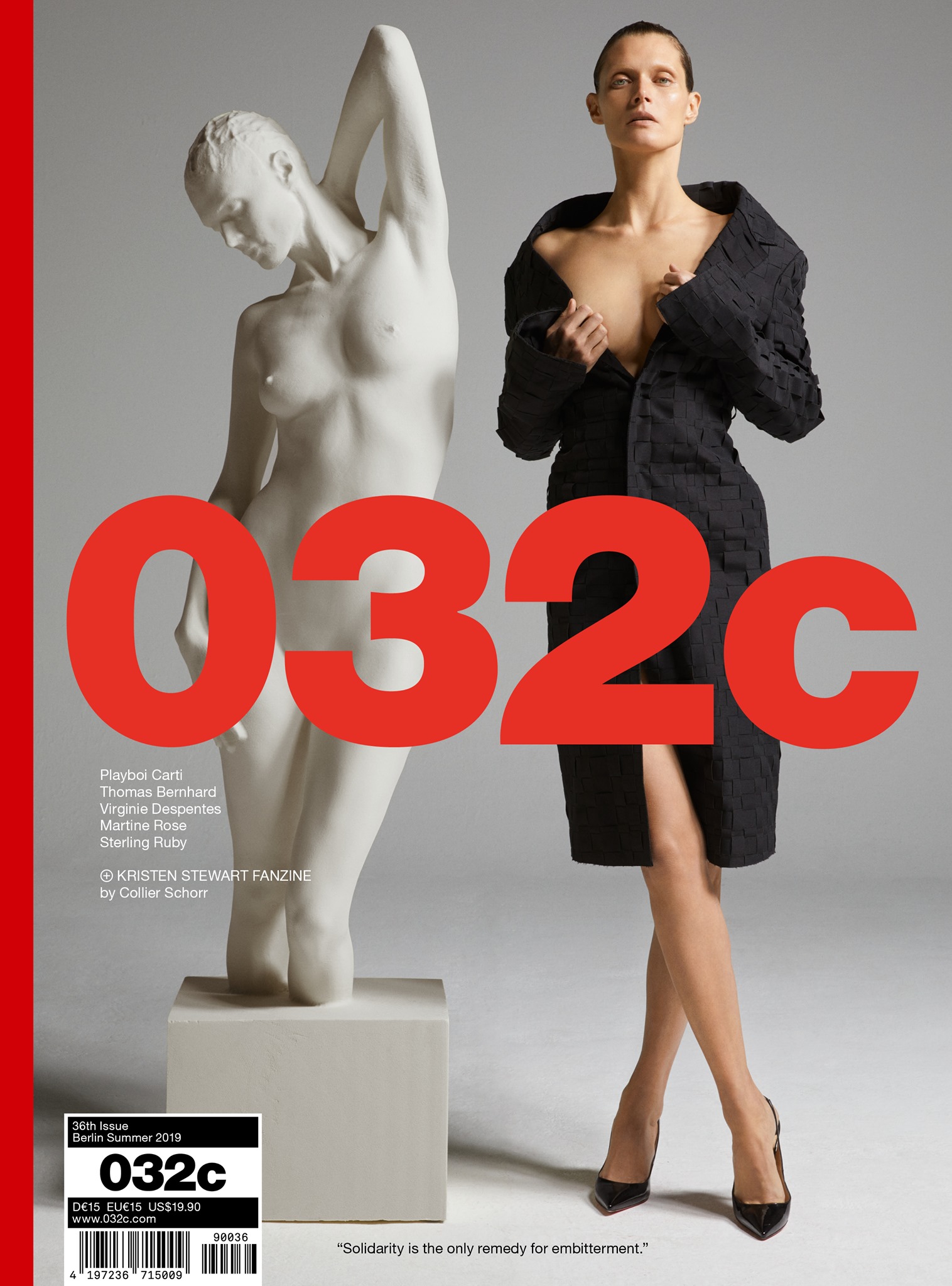 Cover of 032c - № 36 - Summer 2019 (Alternate 1)