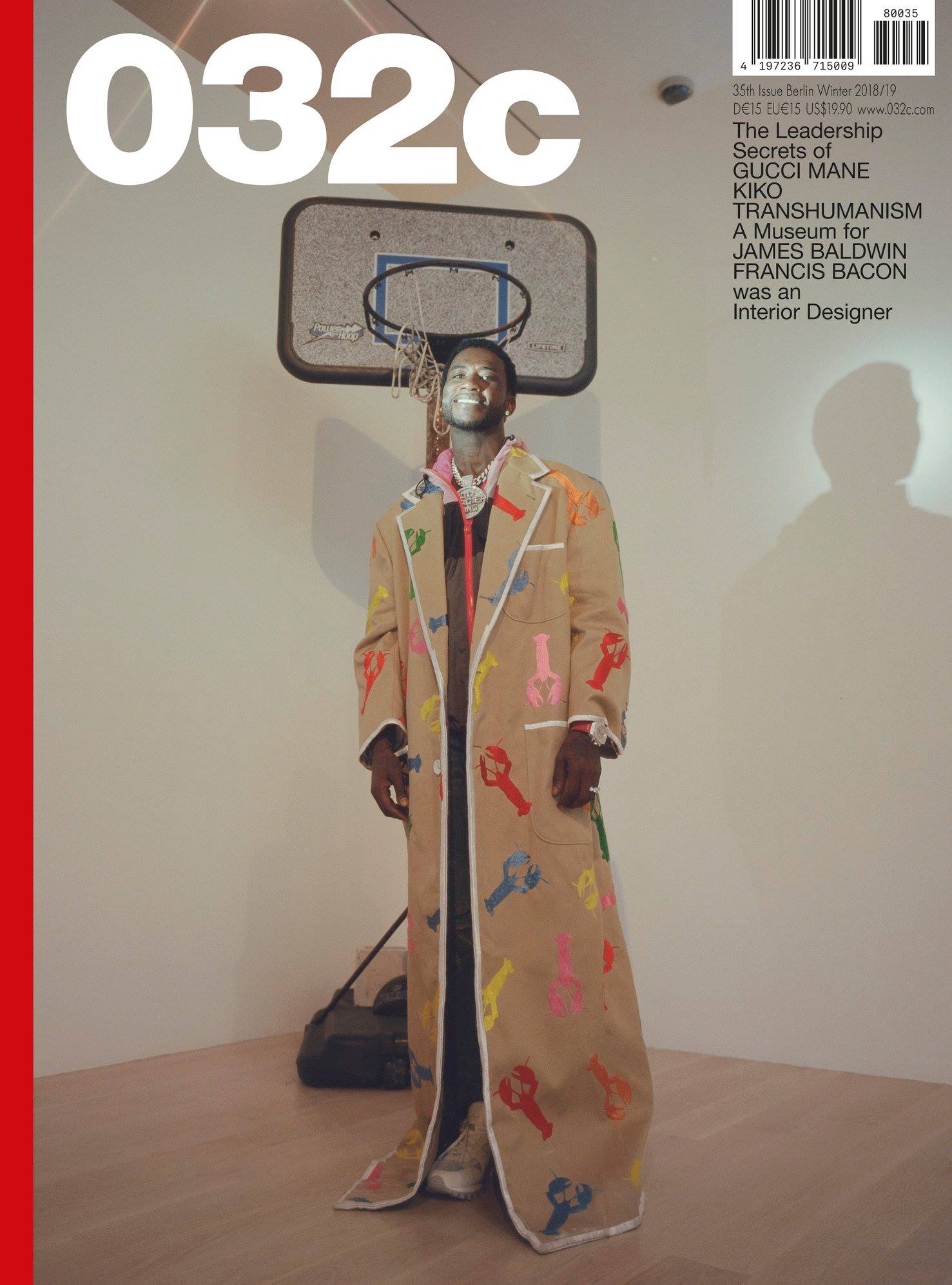 Cover of 032c - № 35 - Winter 2018-2019 (Alternate 1)