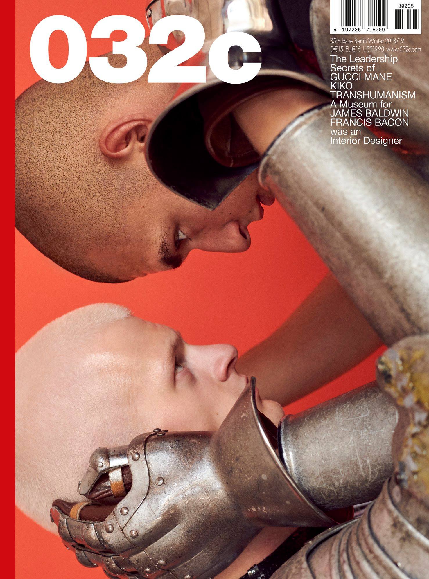 Cover of 032c - № 35 - Winter 2018-2019 (Alternate 2)