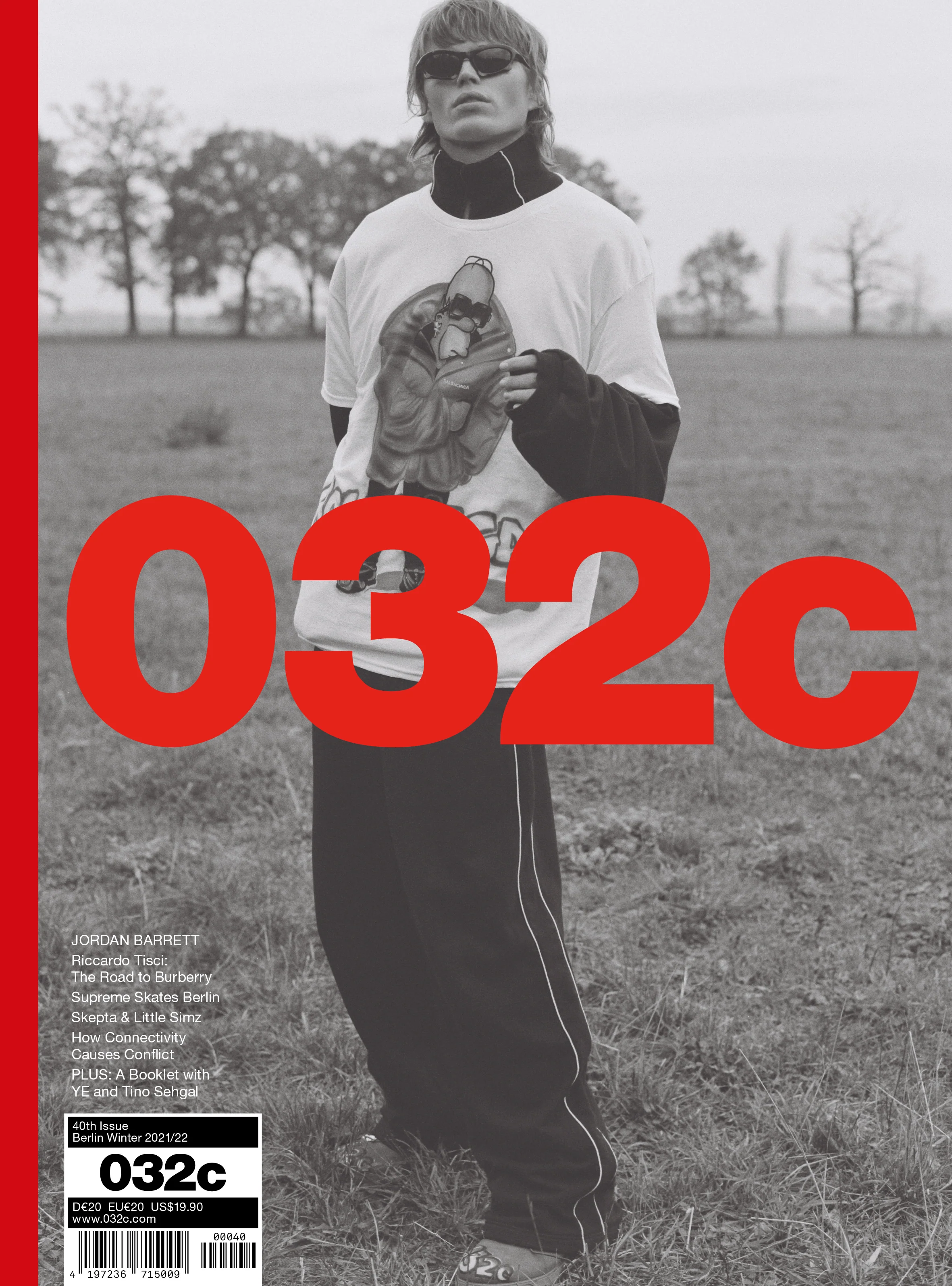 Cover of 032c - № 40 - Winter 2021-2022 (Alternate 4)
