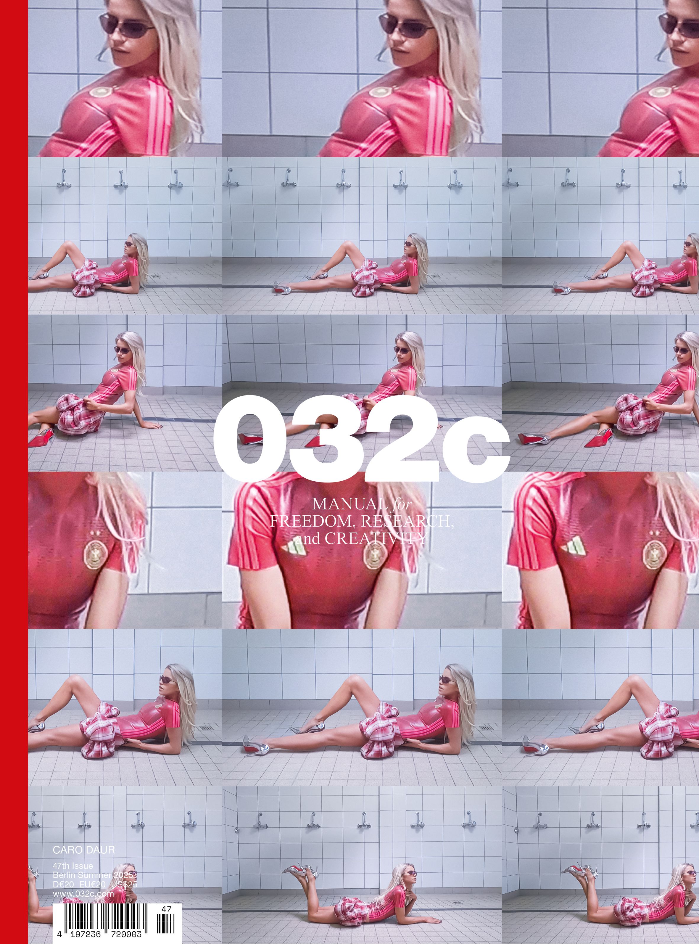 Cover of 032c - № 47 - Summer 2025 (Alternate 1)