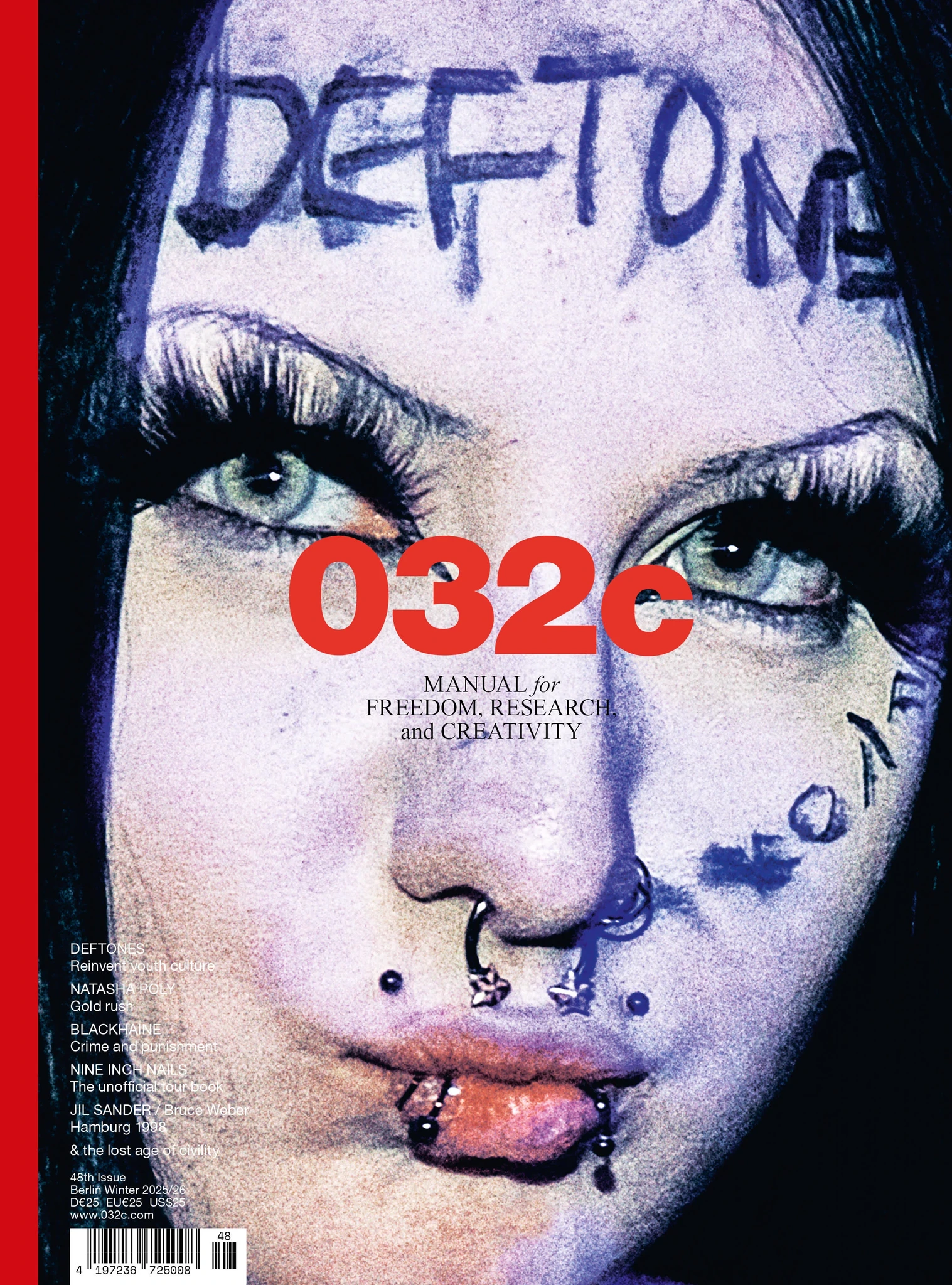 Cover of 032c - № 48 - Winter 2025-2026 (Alternate 1)