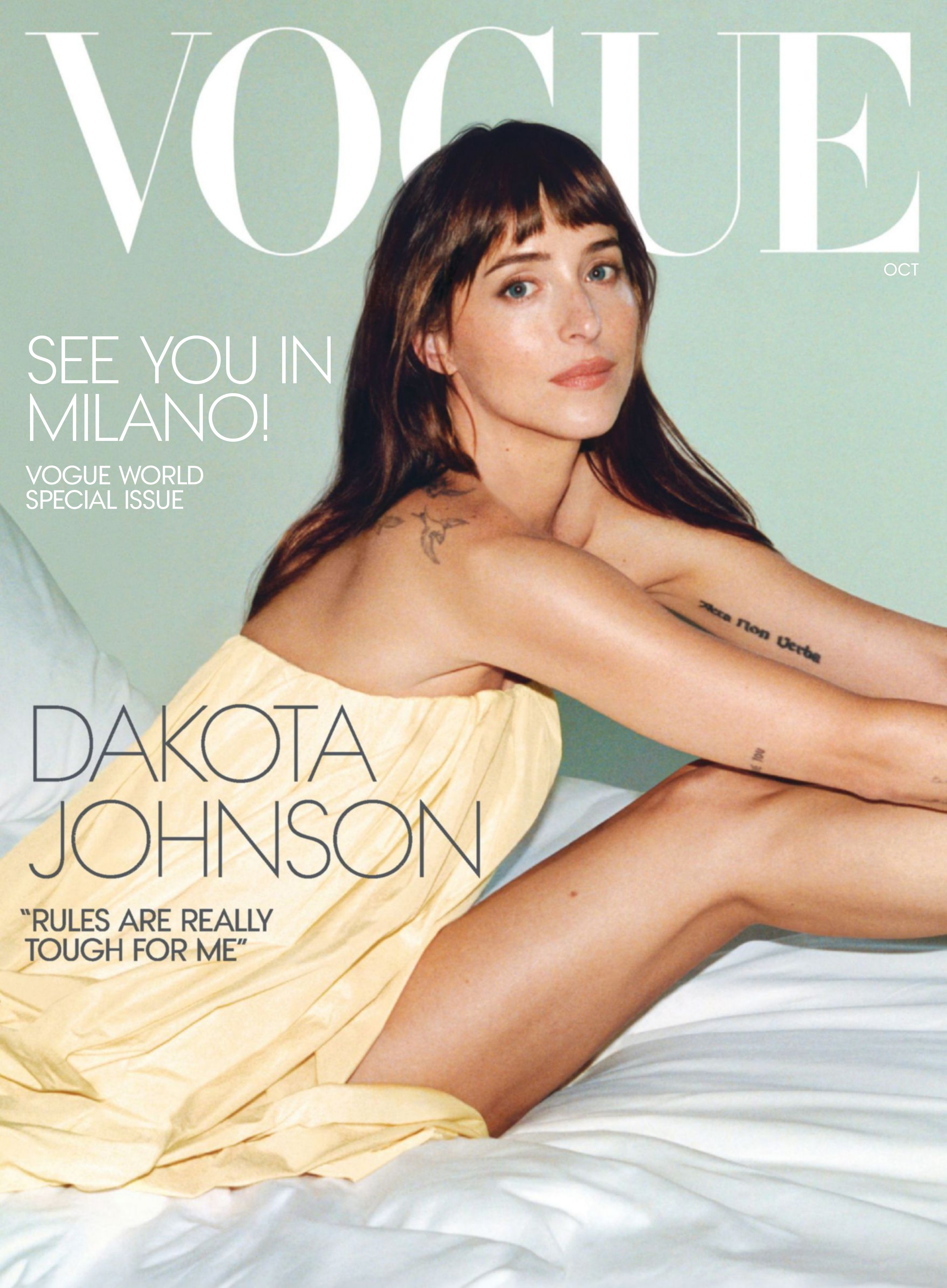Dakota Johnson cover