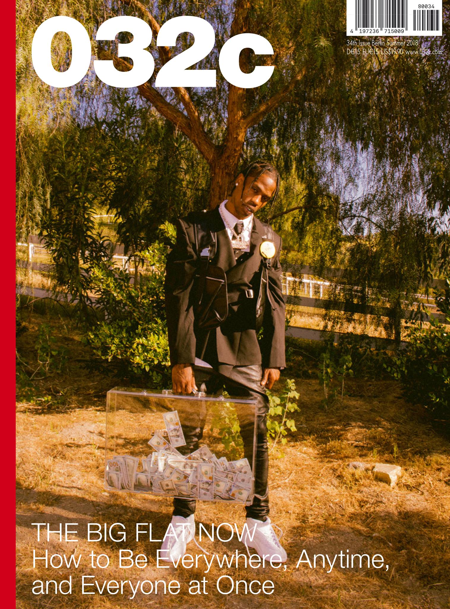 Cover of 032c - № 34 - Summer 2018 (Alternate 2)