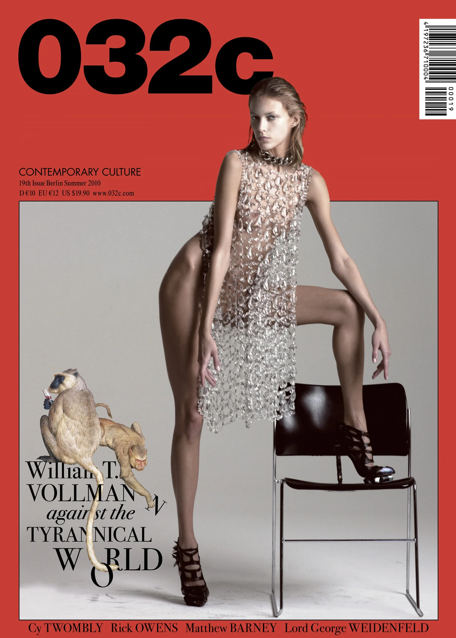 Cover of 032c - № 19 - Summer 2010