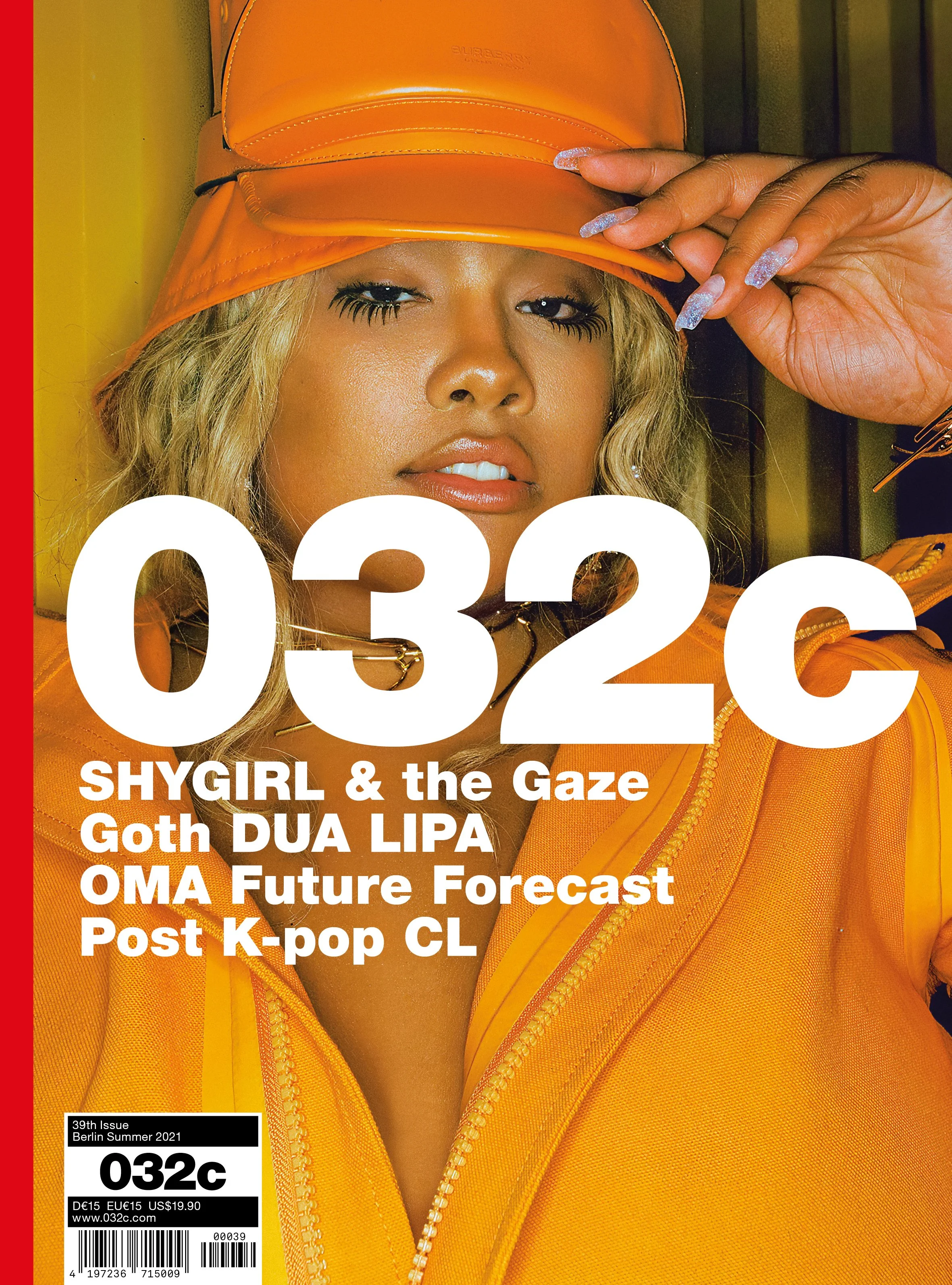 Cover of 032c - № 39 - Summer 2021 (Alternate 1)