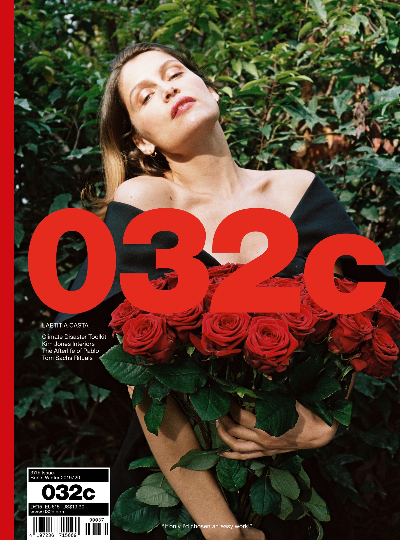 Cover of 032c - № 37 - Winter 2019-2020 (Alternate 2)