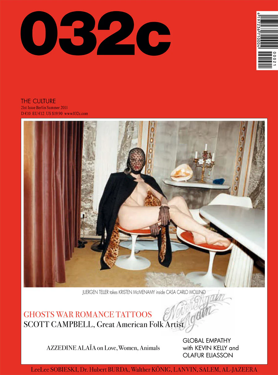 Cover of 032c - № 21 - Summer 2011
