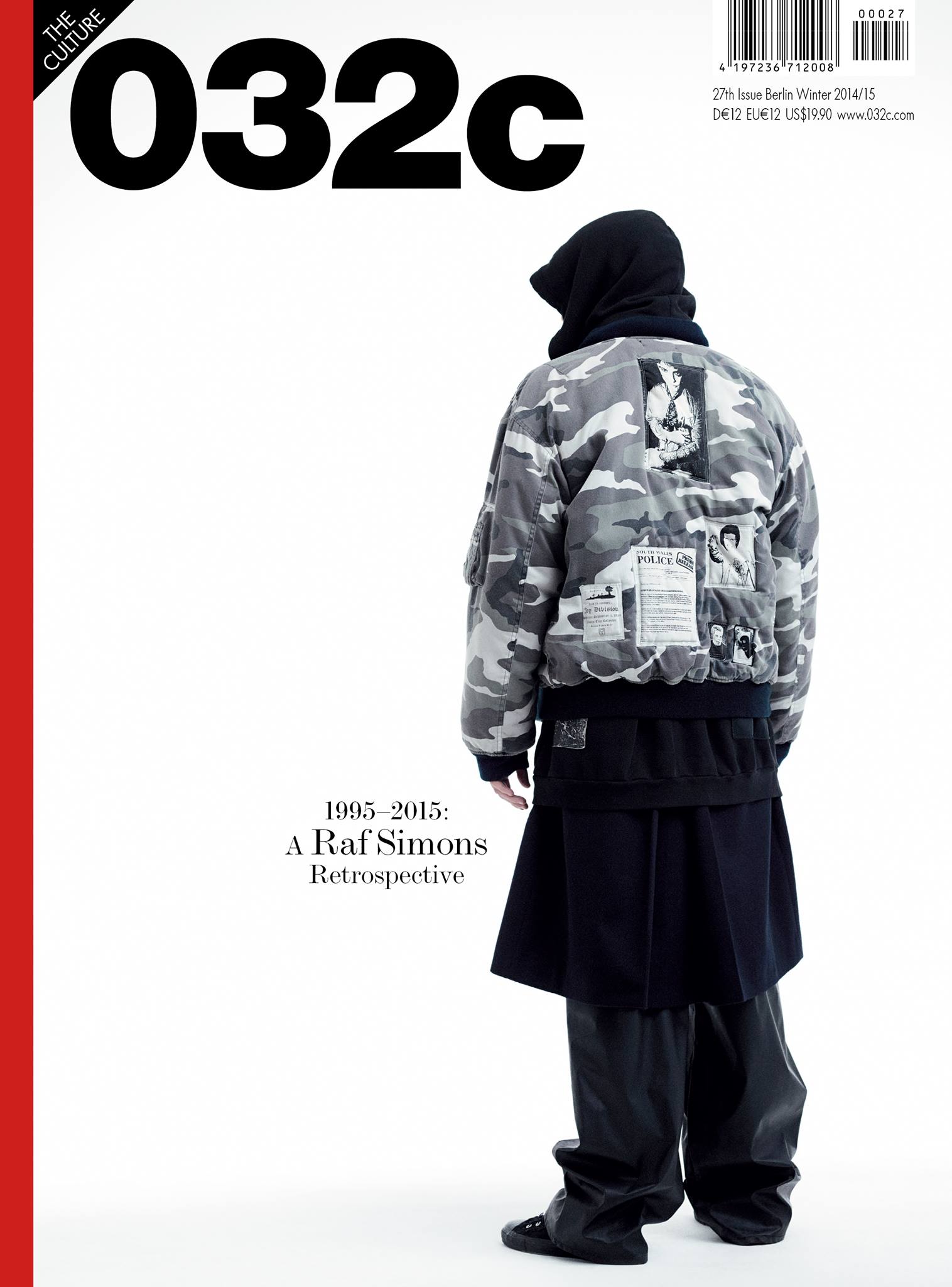 Cover of 032c - № 27 - Winter 2014-2015 (Alternate 2)