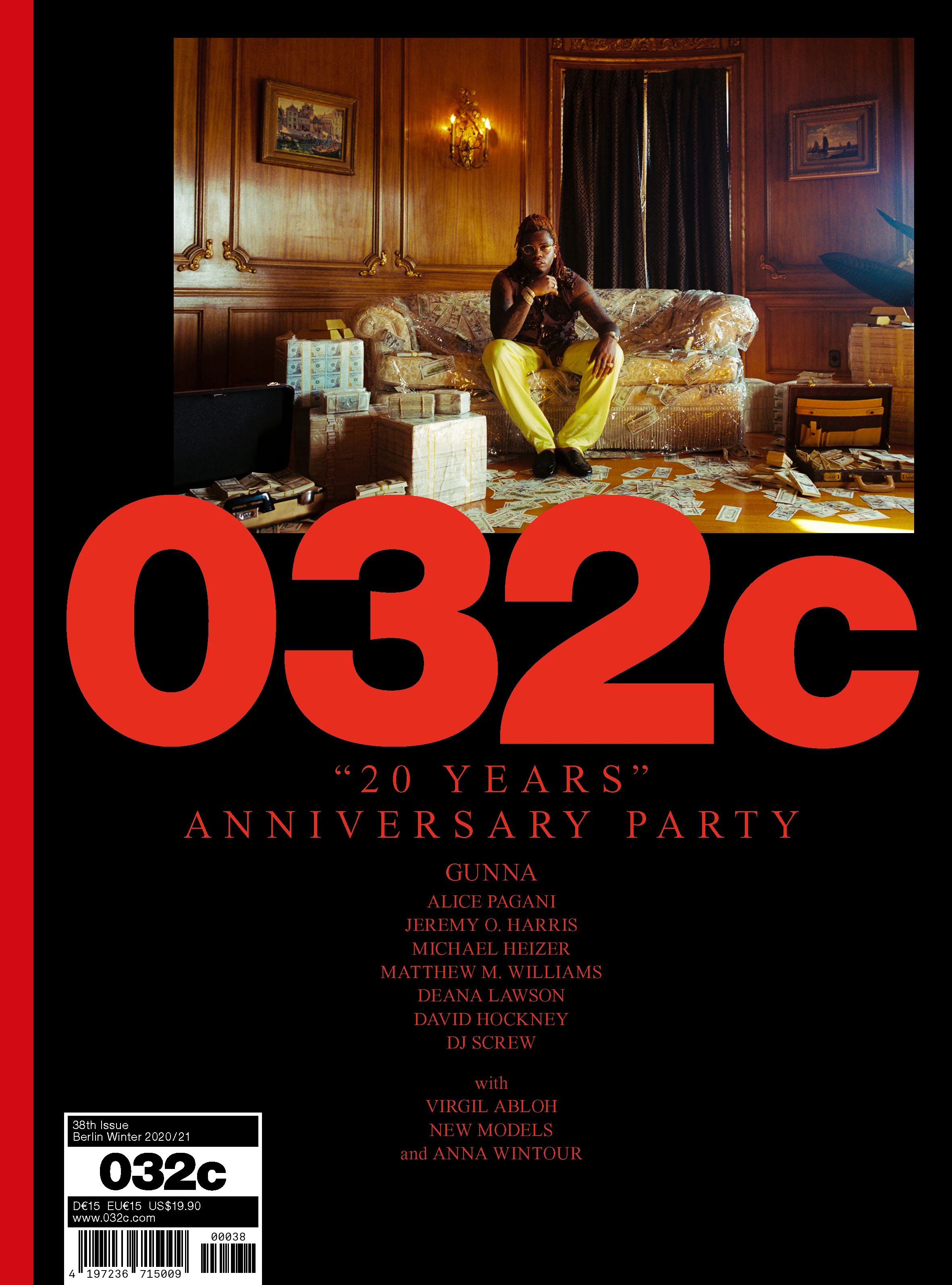Cover of 032c - № 38 - Winter 2020-2021 (Alternate 3)